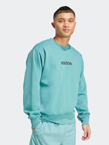 mėlyna ADIDAS SPORTSWEAR Sportinio tipo megztinis: priekis