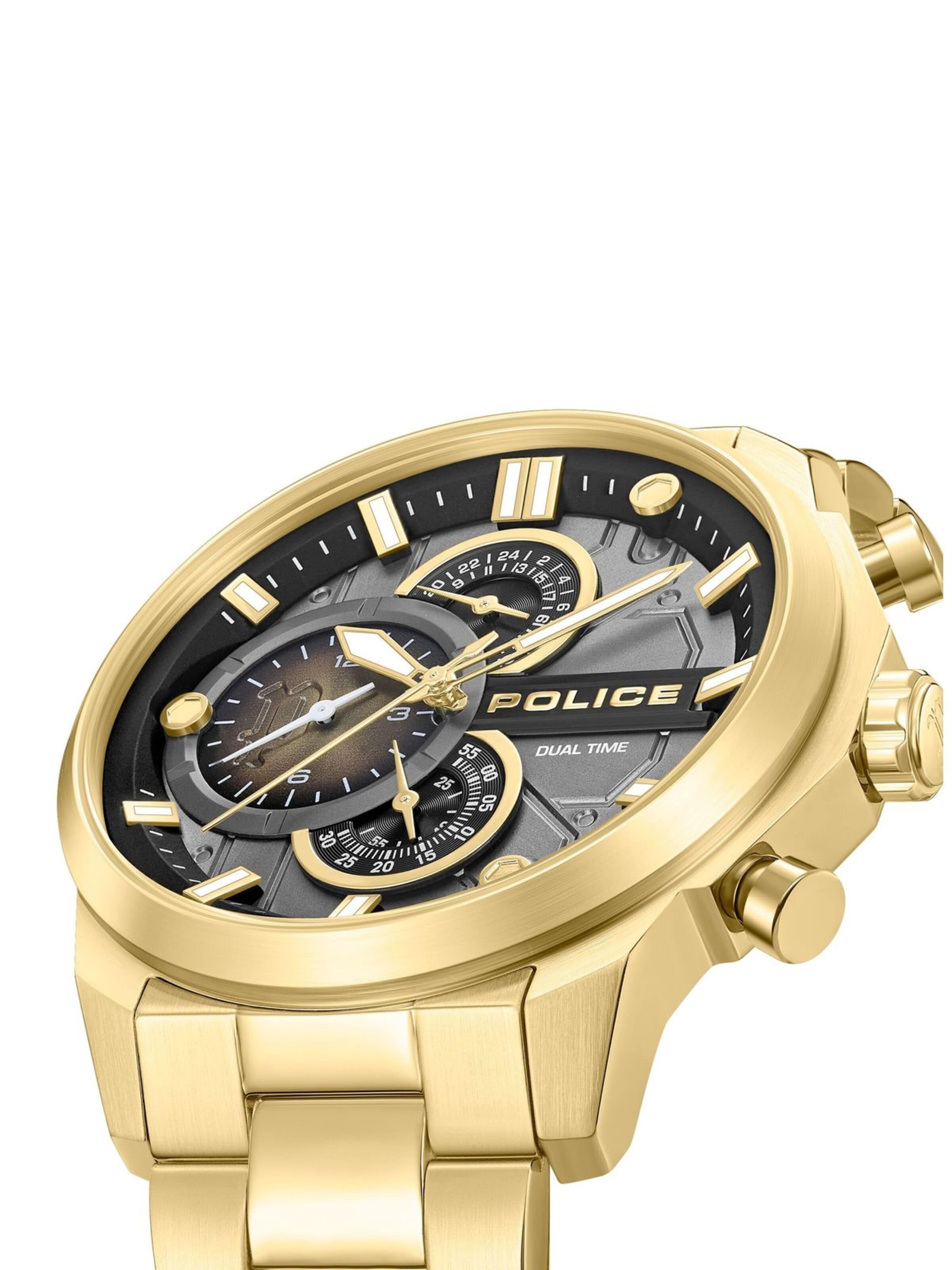 POLICE Analog watch 'Function watch Reactor' in Gold
