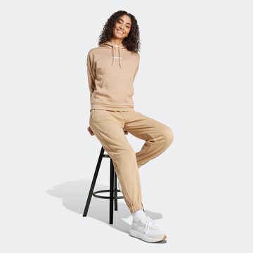 ADIDAS SPORTSWEAR Tapered Sporthose 'Essentials' in Beige