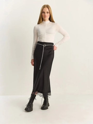 Jupe Bianco Lucci en noir