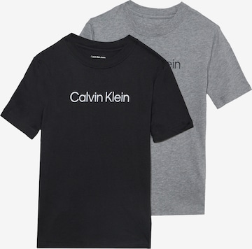 Calvin Klein Jeans Shirt 'INSTITUTIONAL' in Grey: front