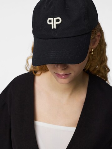 PIECES Cap 'PCGrete' in Schwarz