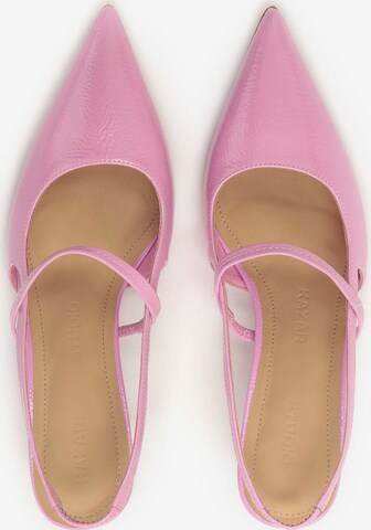 Kazar Slingpumps in Roze