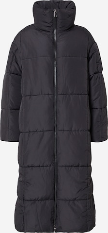 Monki Winter Coat in Black: front