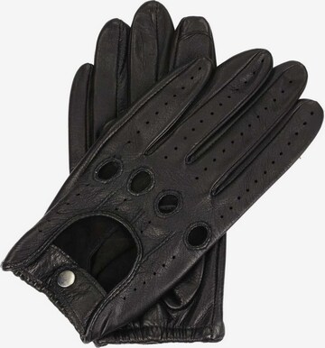 Kazar Full Finger Gloves in Black: front