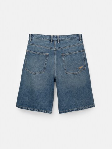 Pull&Bear Baggy Jeans i blå