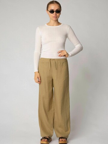 Baggy Pantaloni 'Sylvie' di Résumé in beige