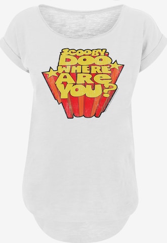 T-shirt F4NT4STIC en blanc : devant