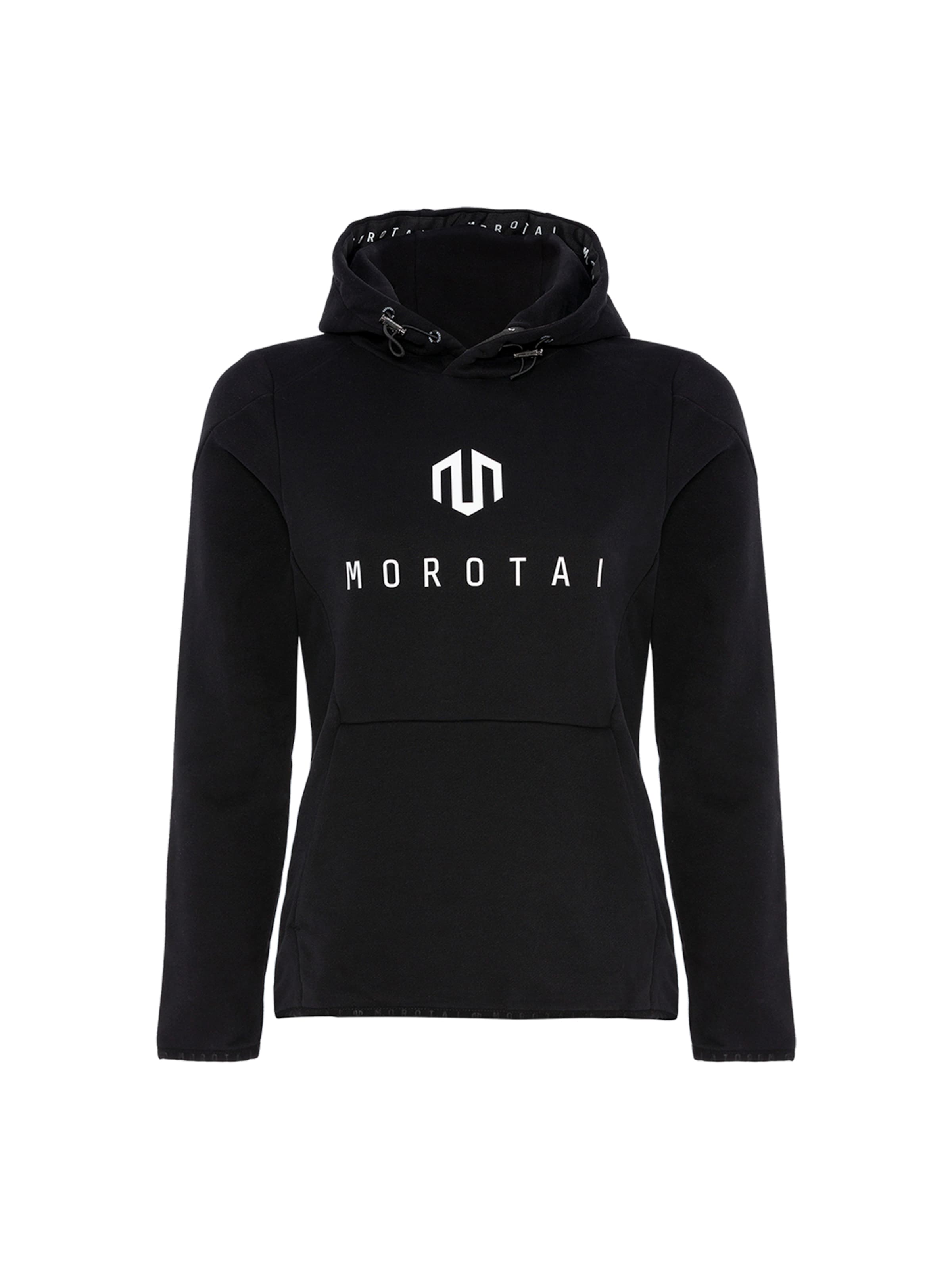 MOROTAI Sportsweatshirt in Schwarz: Vorderseite