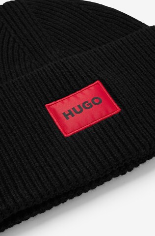 HUGO Beanie 'Xaff 6' in Black