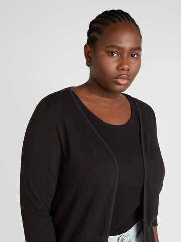 Cardigan 'LOOP' ONLY Carmakoma en noir