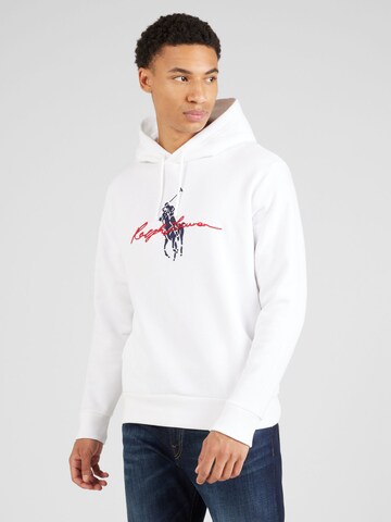 Polo Ralph Lauren Bluzka sportowa w kolorze biały: przód