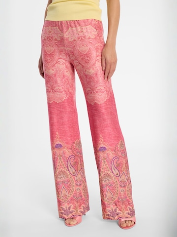 Ana Alcazar Loosefit Broek 'Domia' in Roze: voorkant