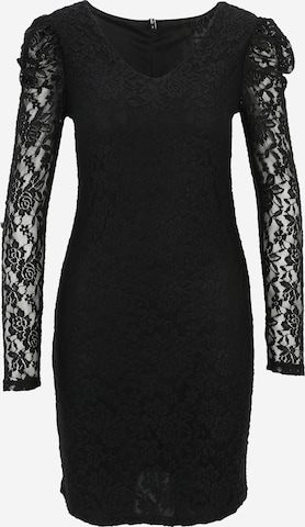 Robe de cocktail 'POULA' Only Petite en noir : devant