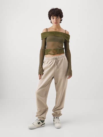 ALPHA INDUSTRIES Tapered Παντελόνι 'Essentials' σε μπεζ