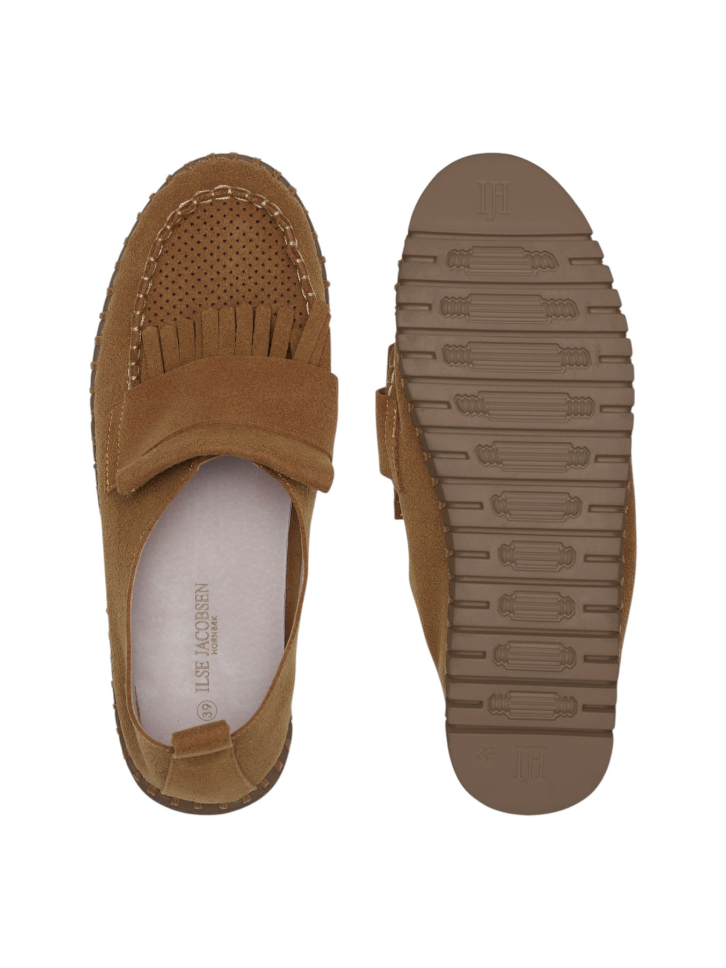 ILSE JACOBSEN Slip-ons 'TULIP' in Brown