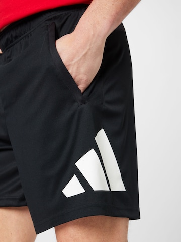 ADIDAS PERFORMANCE Regular Workout Pants 'Essentials' in Black