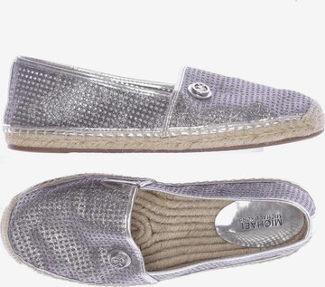 MICHAEL Michael Kors Flats & Loafers in 36 in Silver: front