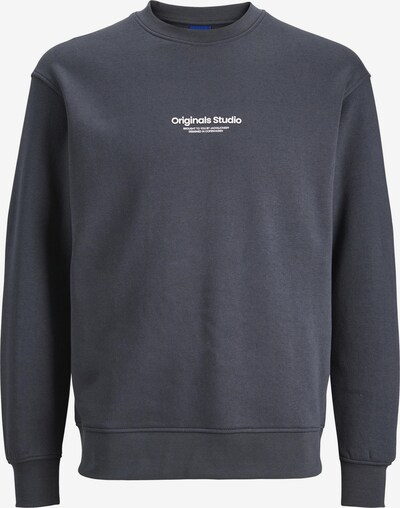 Jack & Jones Junior Sweatshirt in de kleur Grijs / Wit, Productweergave