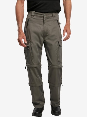 Brandit Regular Cargo trousers 'Savannah' in Green: front