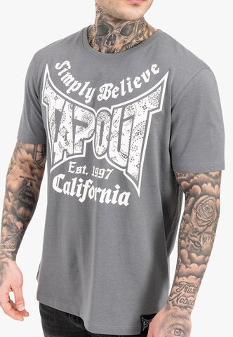 Tapout Majica 'HAILY BE' | siva barva