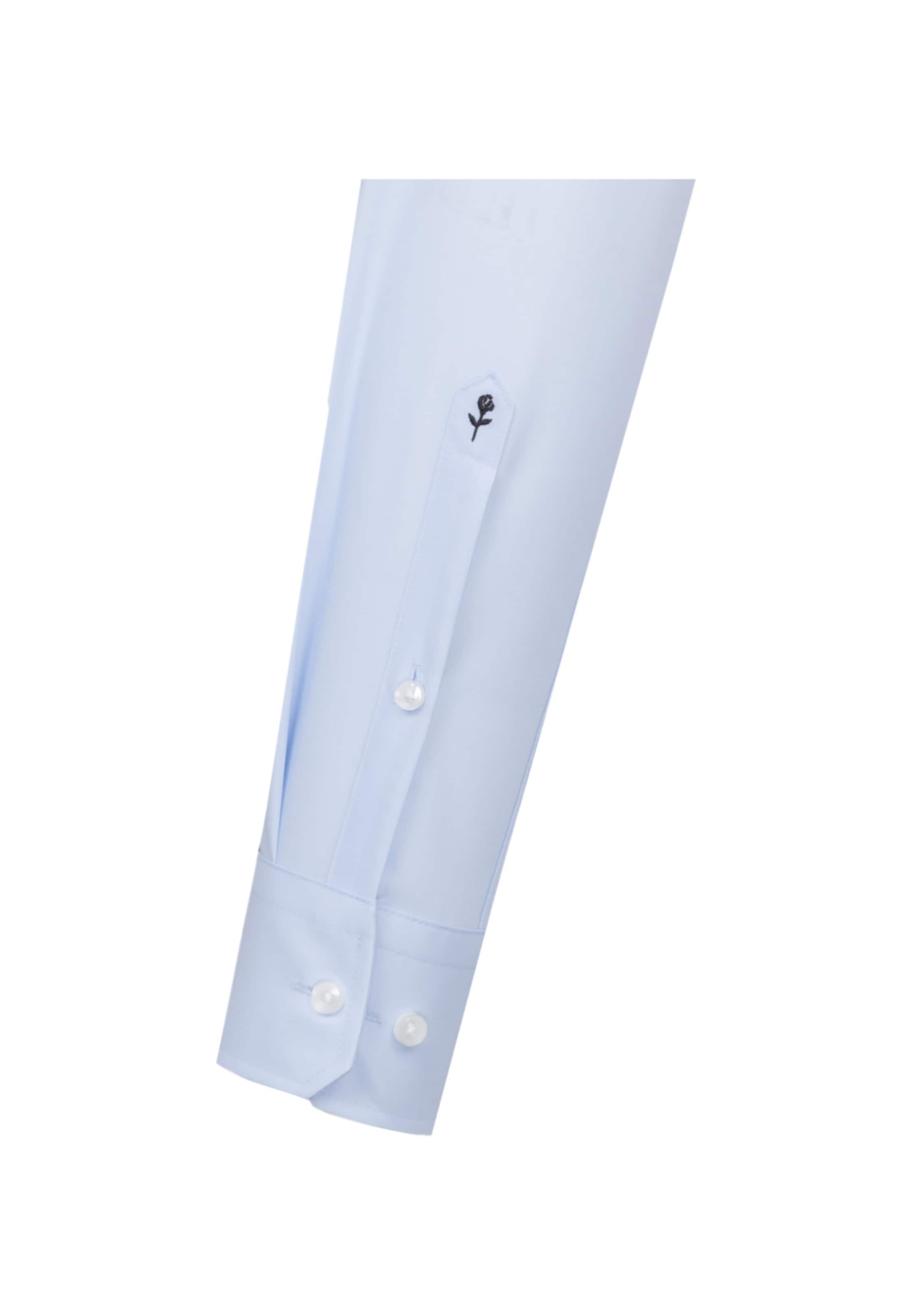 SEIDENSTICKER Slim fit Πουκάμισο για το γραφείο σε μπλε