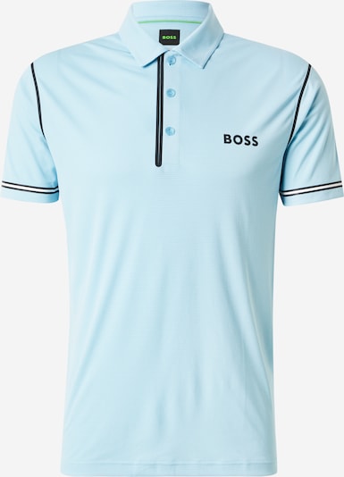 BOSS Tehnička sportska majica u pastelno plava / crna, Pregled proizvoda