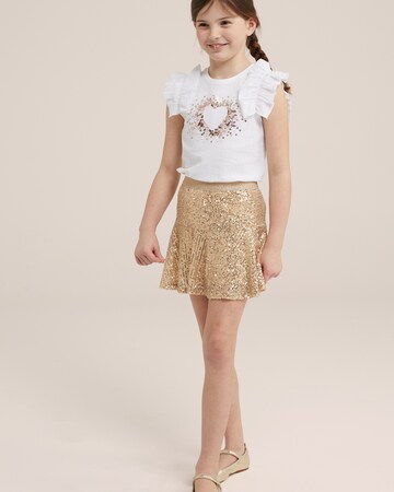 WE Fashion Skirt in Gold