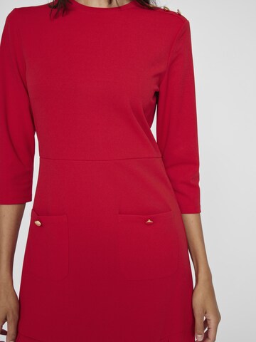 VILA Kleid in Rot