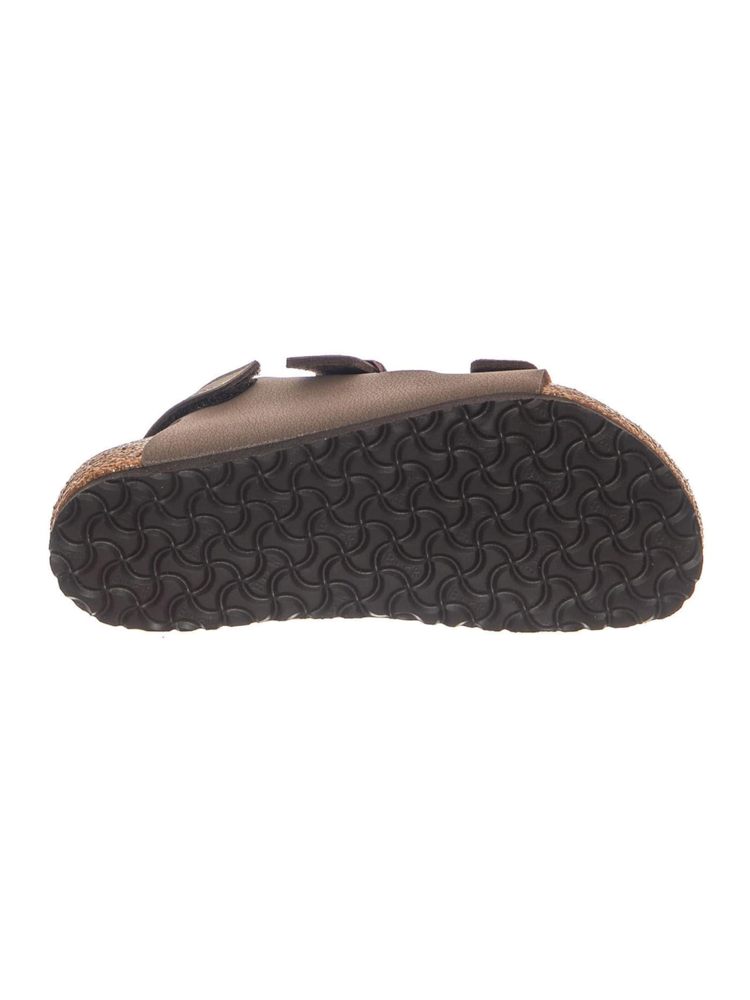 Sandalo 'Milano HL Kids Birkibuc Narrow Fit Mocca' di BIRKENSTOCK in marrone