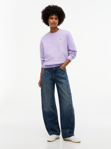Tommy Jeans Μπλούζα φούτερ σε λιλά: μπροστά