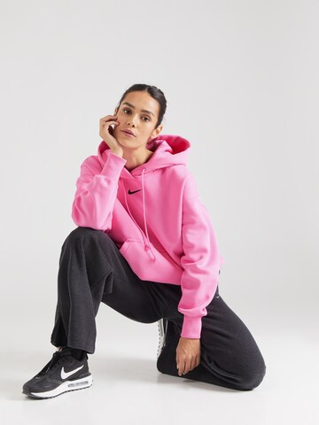 Nike Sportswear Mikina 'Phoenix Fleece' - ružová