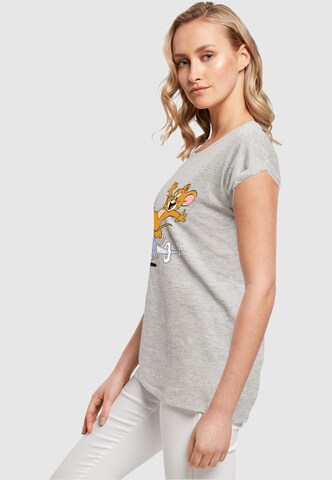 T-shirt 'Tom And Jerry - Egg Run' ABSOLUTE CULT en gris