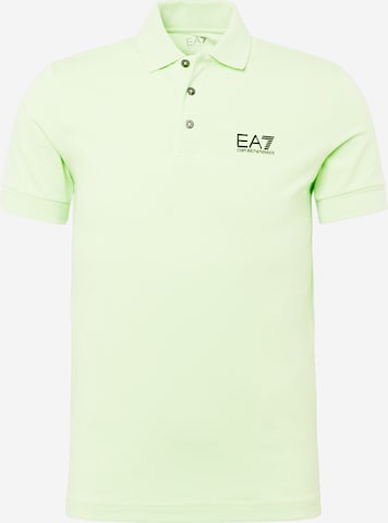 Tricou de la EA7 Emporio Armani pe verde: față