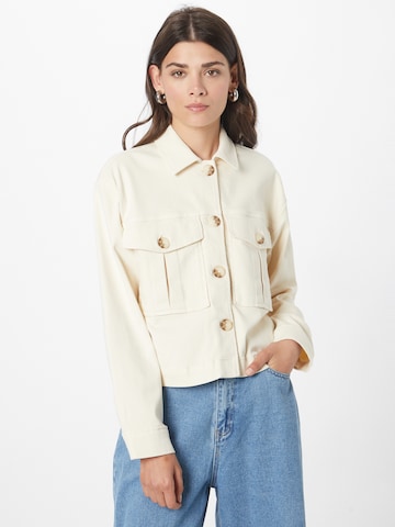 TOM TAILOR Between-Season Jacket in Beige: front