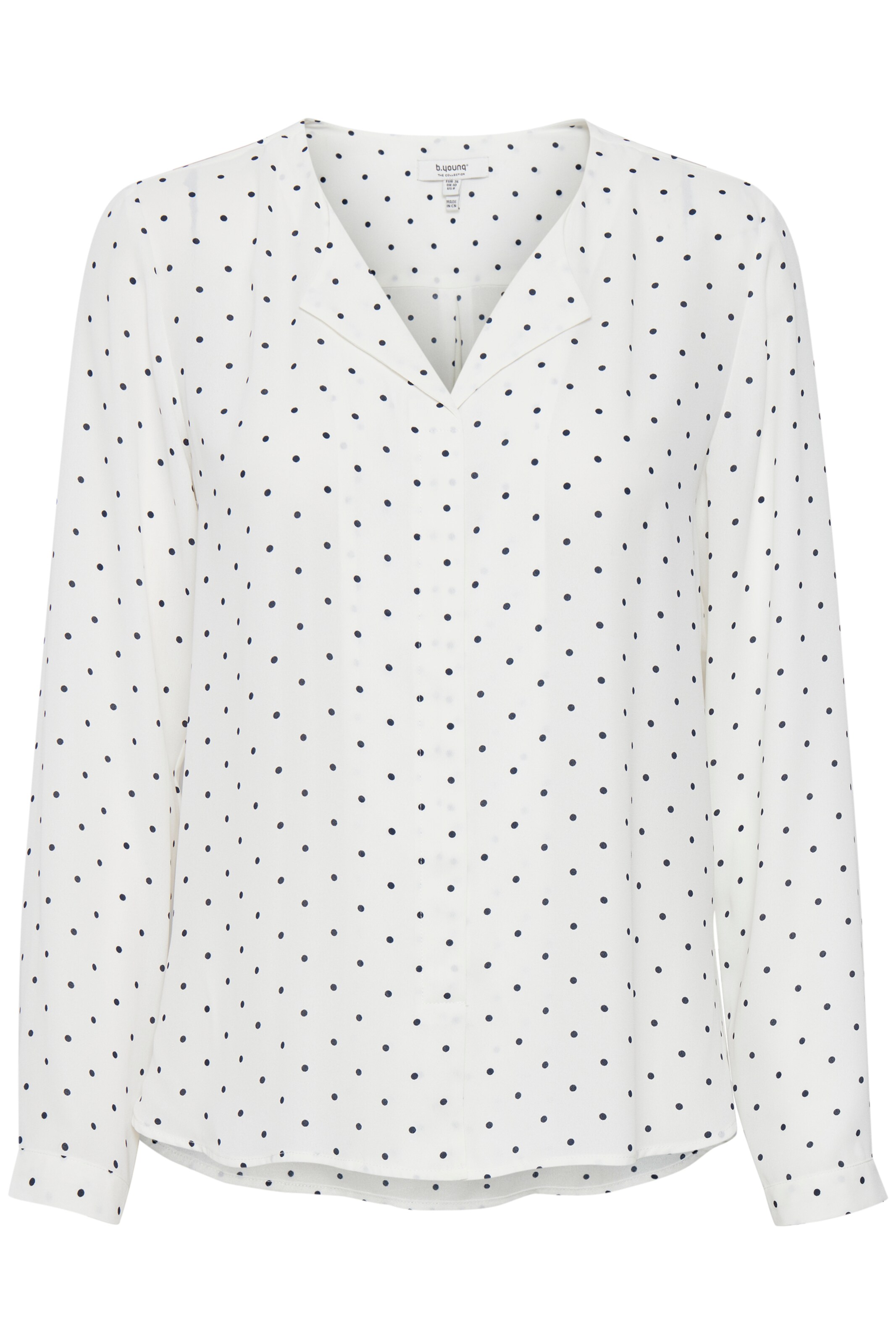 b.young Bluse 'Hialice' in Weiß: Vorderseite