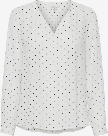 b.young Blouse 'Hialice' in White: front