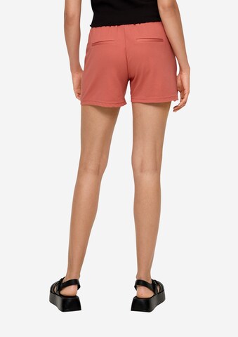 QS Regular Shorts in Orange