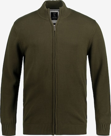 Vestes en maille JP1880 en vert : devant