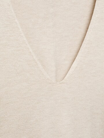 MANGO Sweater 'VIEIRA' in Beige