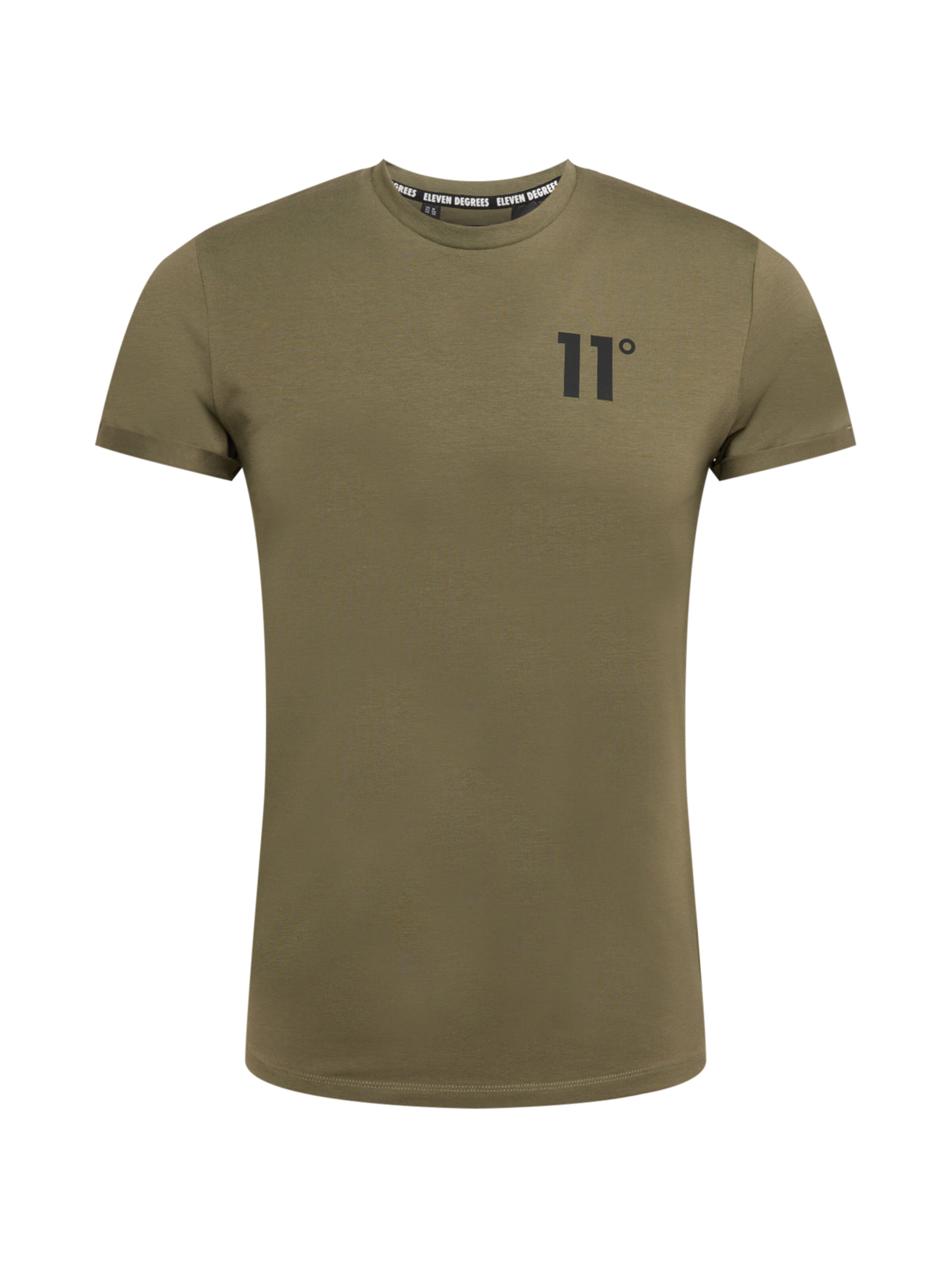Uomo Maglie e T-shirt 11 Degrees Maglietta in Cachi 