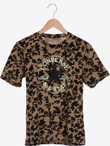 CONVERSE Shirt in XS in Brown: front