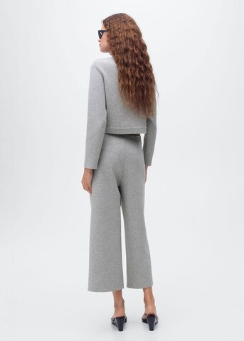 MANGO Wide leg Pants in Grey