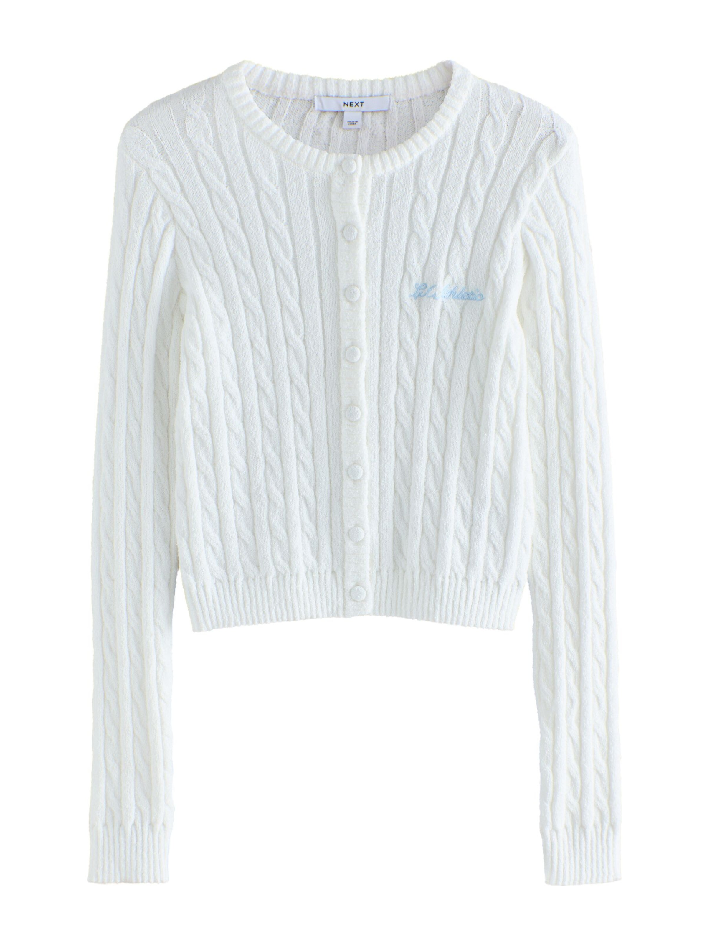 Next - Cárdigan en blanco: frente