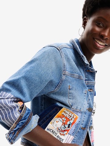 Veste mi-saison 'Mickey Mouse' Desigual en bleu