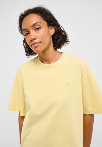 MUSTANG T-Shirt 'Style Welby ' in Gelb