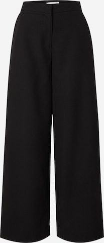LeGer by Lena Gercke Wide Leg Hose 'Therese' in Schwarz: Vorderseite