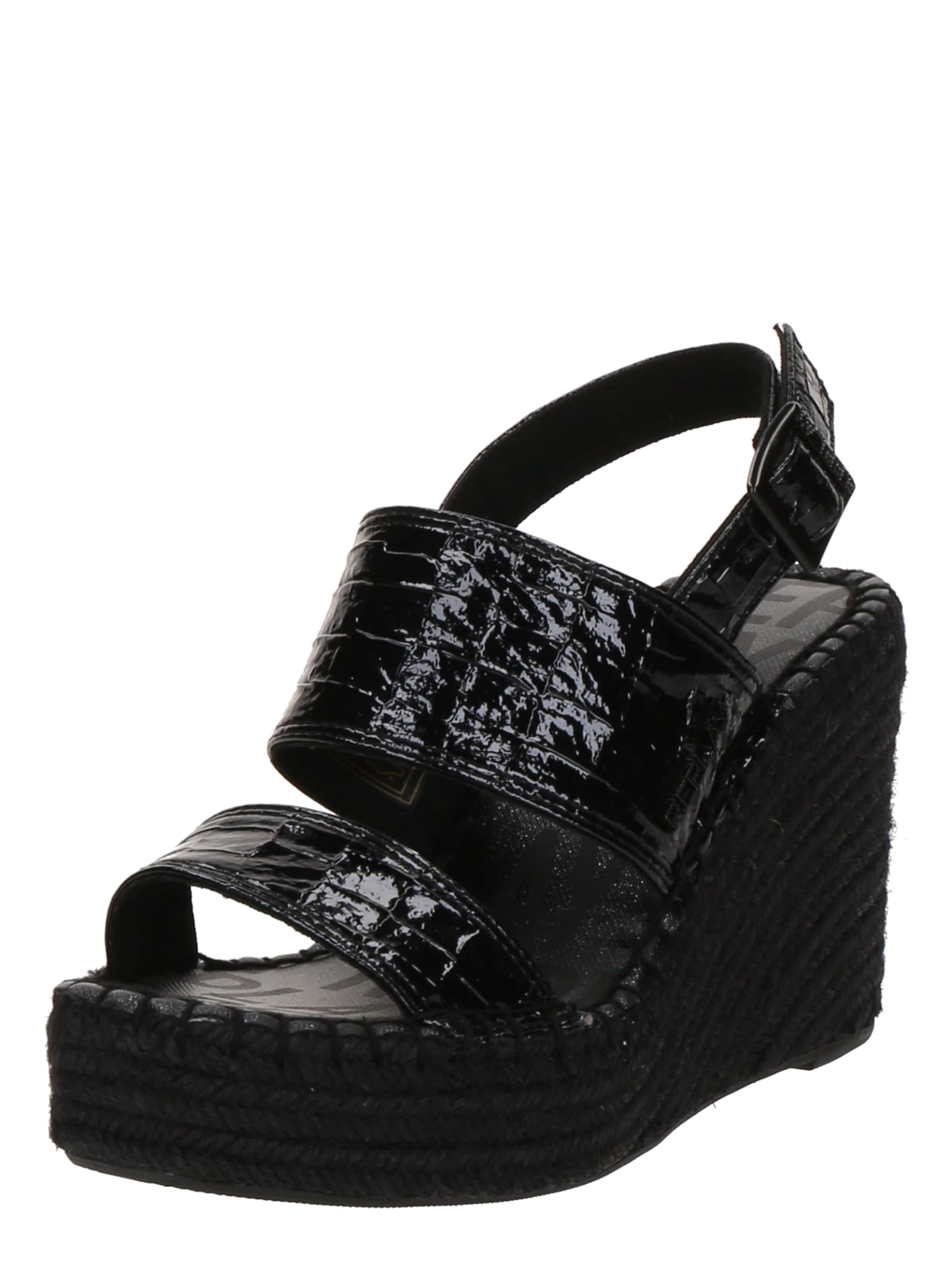 REPLAY Remienkové sandále - Čierna: predná strana