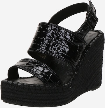 REPLAY Босоножки с ремешком в Черный: спереди