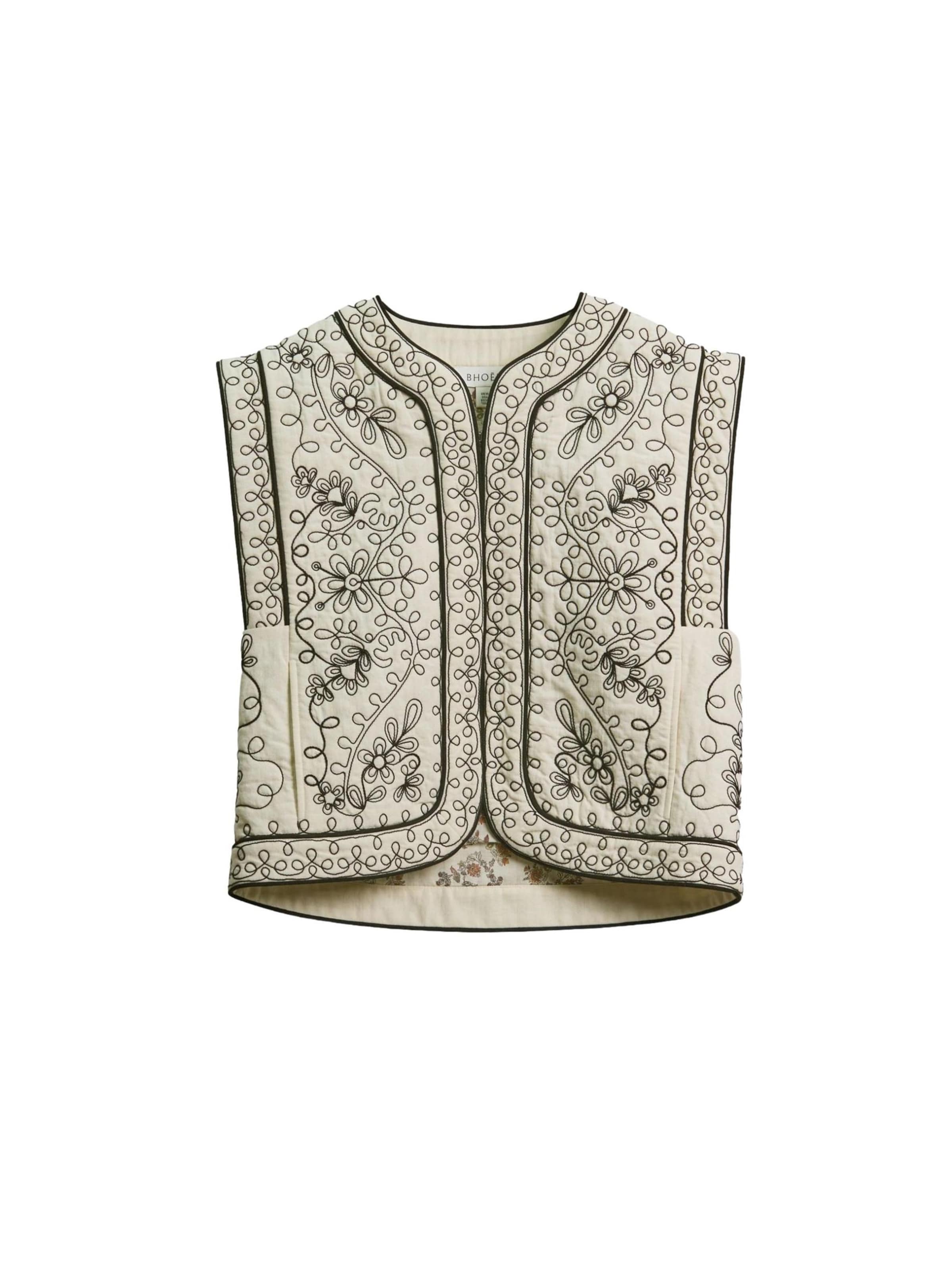 Bhoem Vest in White: front